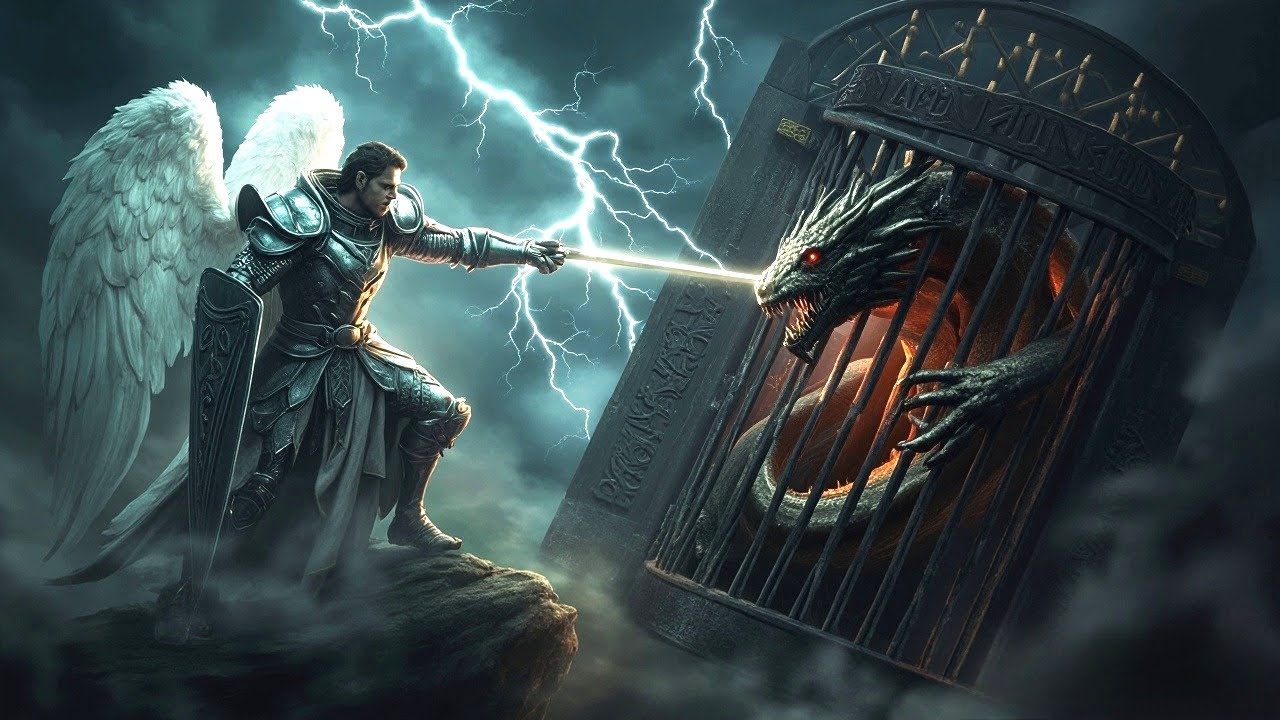 Satan you will be caged forever