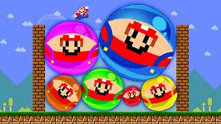 Mario vs SUIKA:  Can Mario Escapes Frome Suika Watermelon Challenge Game?