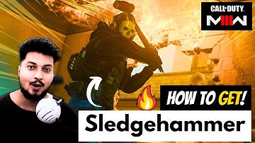 How to Unlock the #Sledgehammer in #warzone #modernwarfare3 #mw3 || by borntoplaygames