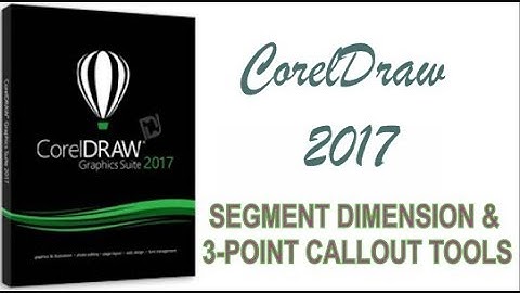 COREL DRAW 2017 USING SEGMENT DIMENSION & 3 POINT CALLOUT HINDI URDU PART 28