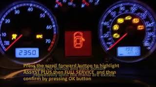 ALFA ROMEO MITO  2008 09 How to reset service light indicator