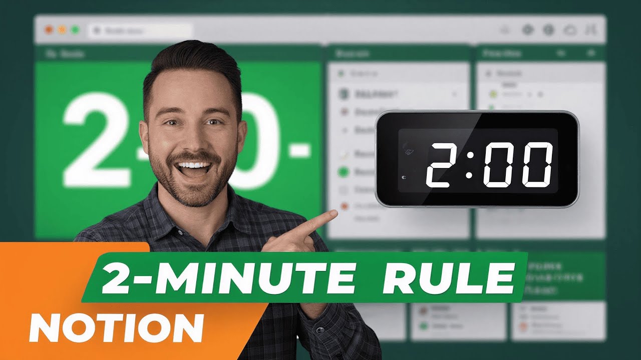 Notion for Beginners: The 2-Minute Time Blocking Setup 🚀 (2025 Ultimate Guide)