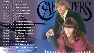 The Carpenters Greatest Hits Ever  The Very Best Of Carpenters Songs Playlist #softlegendsever