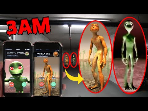 CALLING DAME TU COSITA AND PATILA.EXE ON FACETIME AT 3AM | DAME TU COSITA AND PATILLA.EXE APPEAR!!