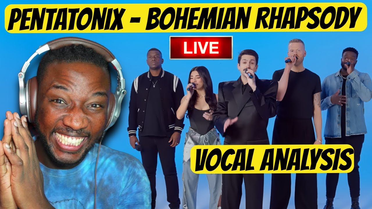 Singer Reacts To Pentatonix  - Bohemian Rhapsody Live | Vocal Analysis