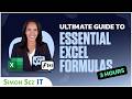The Ultimate Guide to Essential Excel Formulas to Supercharge Your Productivity!