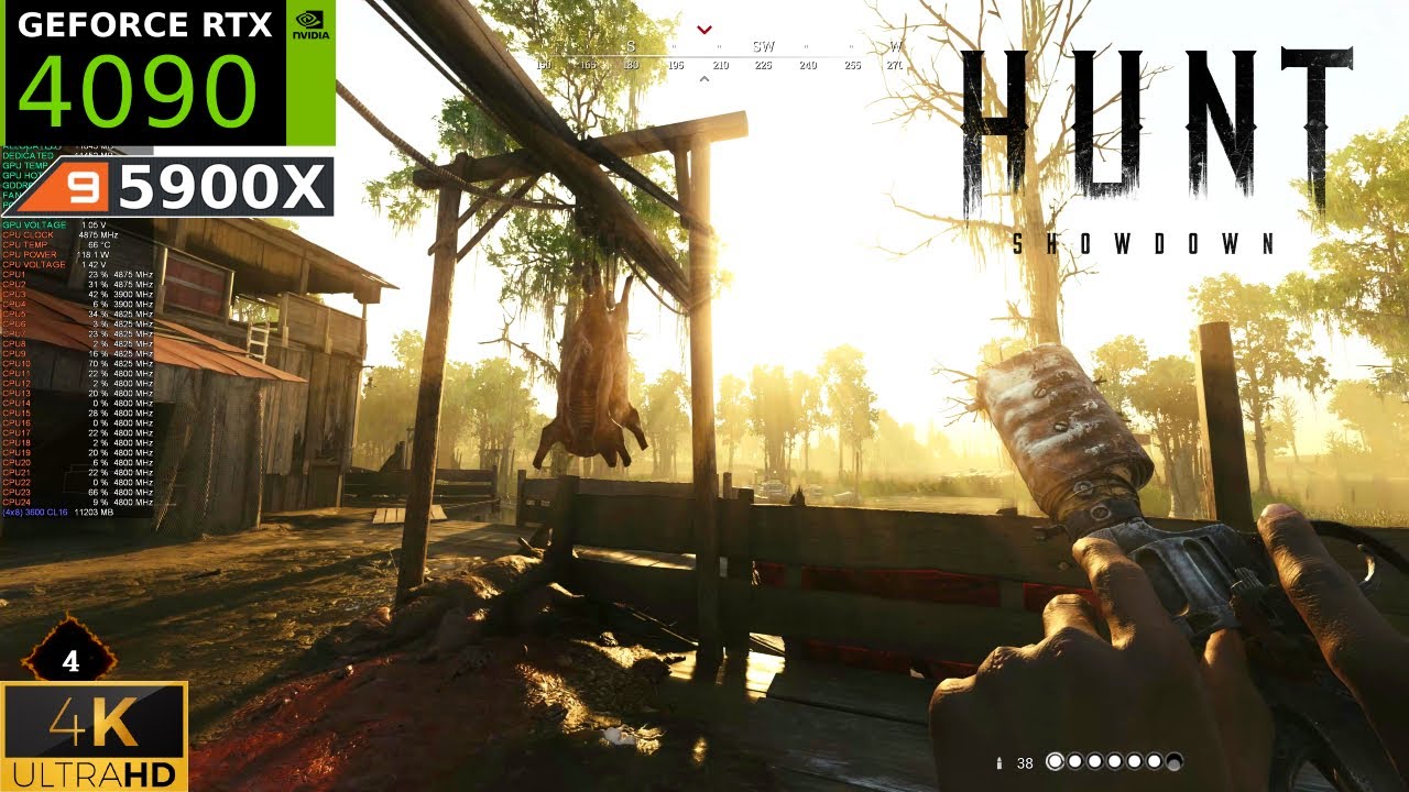 Hunt: Showdown | RTX 4090 4K High Settings | Ryzen 9 5900X