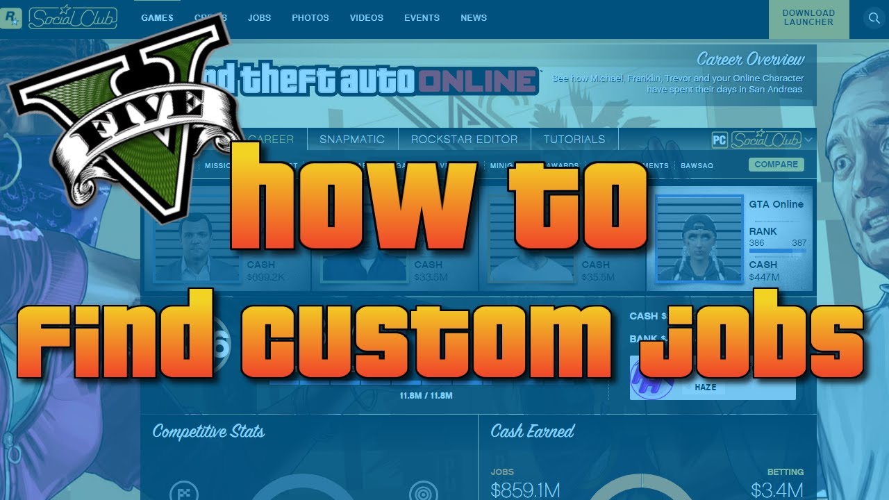 GTA 5 Online: How To Find Custom Jobs & Playlists - PS4 XBOX ONE PC [2021  Update] - YouTube