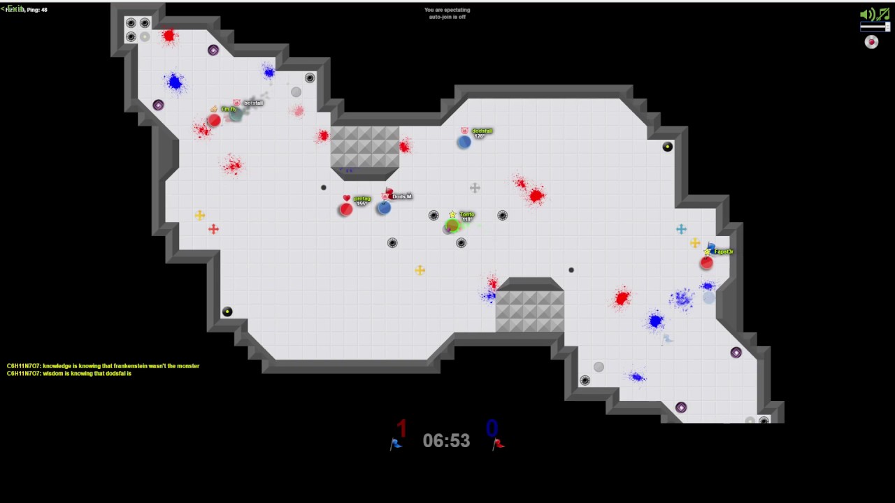 dodsfall revolutionzing TagPro - Playing two of himself on defense