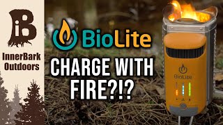 Charging with FIRE | BioLite CampStove 2