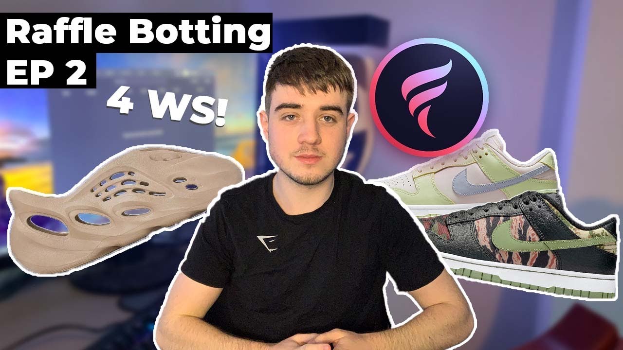 4 W’s ON FIRST RAFFLE! | Road To Raffle Botter EP2 | Flare Raffles ...