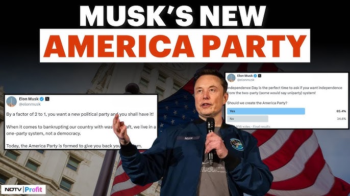 Elon Musk Announces A New Political Party, America Party | Says 'To Give You Your Freedom Back'