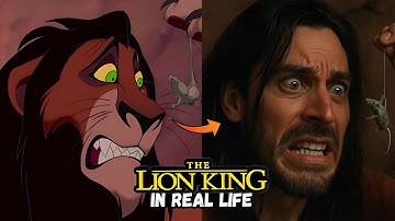 The Lion King in REAL LIFE | Mufasa & Scar (1994 vs AI Comparison)