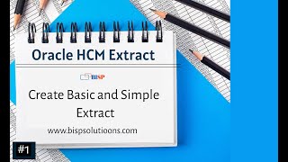 Oracle Fusion HCM Extract | Create Basic and Simple Extract | Oracle HCM Exact Process | HCM BISP screenshot 4