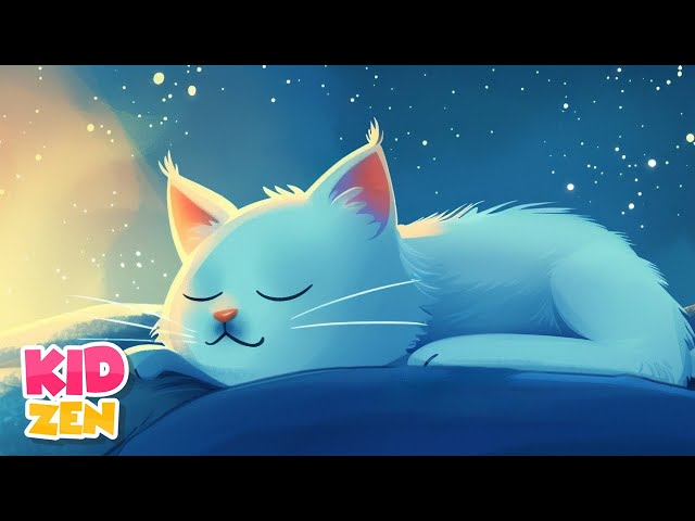 Sleeping Music for Kids: My Sweetheart 🐱 Relaxing Lullaby for Babies with a Cute Sleeping Cat class=