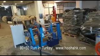 1.5mm2, 2.5mm2 cable project. PLC 80+50 Extrusion Machine operation In Turkey