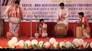 Folk Orchestra Performance By Gauhati University Students