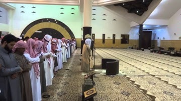 سورة عبس عشائية الشيخ ياسر الدوسري اليوم السبت الموافق 18-05-1437هـ