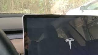 Tesla Model 3 Troubleshooting - Screen Keeps Rebooting Testing The Model 3 Rebooting The Screen While Driving