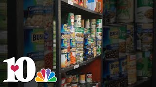 According to Knox Pride, the fridge serves between 50 and 100 meals every day.