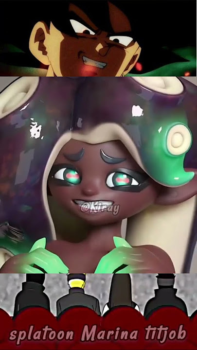 splatoon Marina titjob        #anime #animation #story