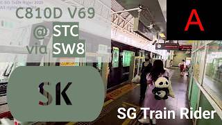 [The 3 muskeDeers] SBS Transit Mitsubishi Heavy Industries Crystal Mover C810D V69 at Sengkang