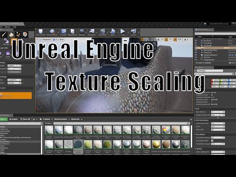 Re-scale Unreal Engine Textures in SECONDS 2020