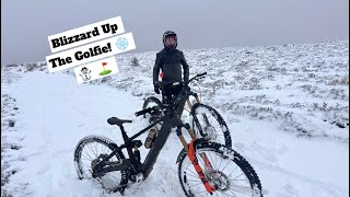 RIDING THE GOLFIES NEW TRACK 'MEGA TRAIL' IN AWFUL CONDITIONS!