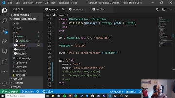 Live coding with Crystal Lang! April 17, 2020 Live Stream