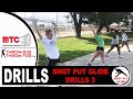 Shot put drills glide 3