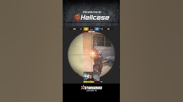 INSANE noscope seals 1v2 CLUTCH for phzy! #clutch #starladder #cs #кс #counterstrike #csgo