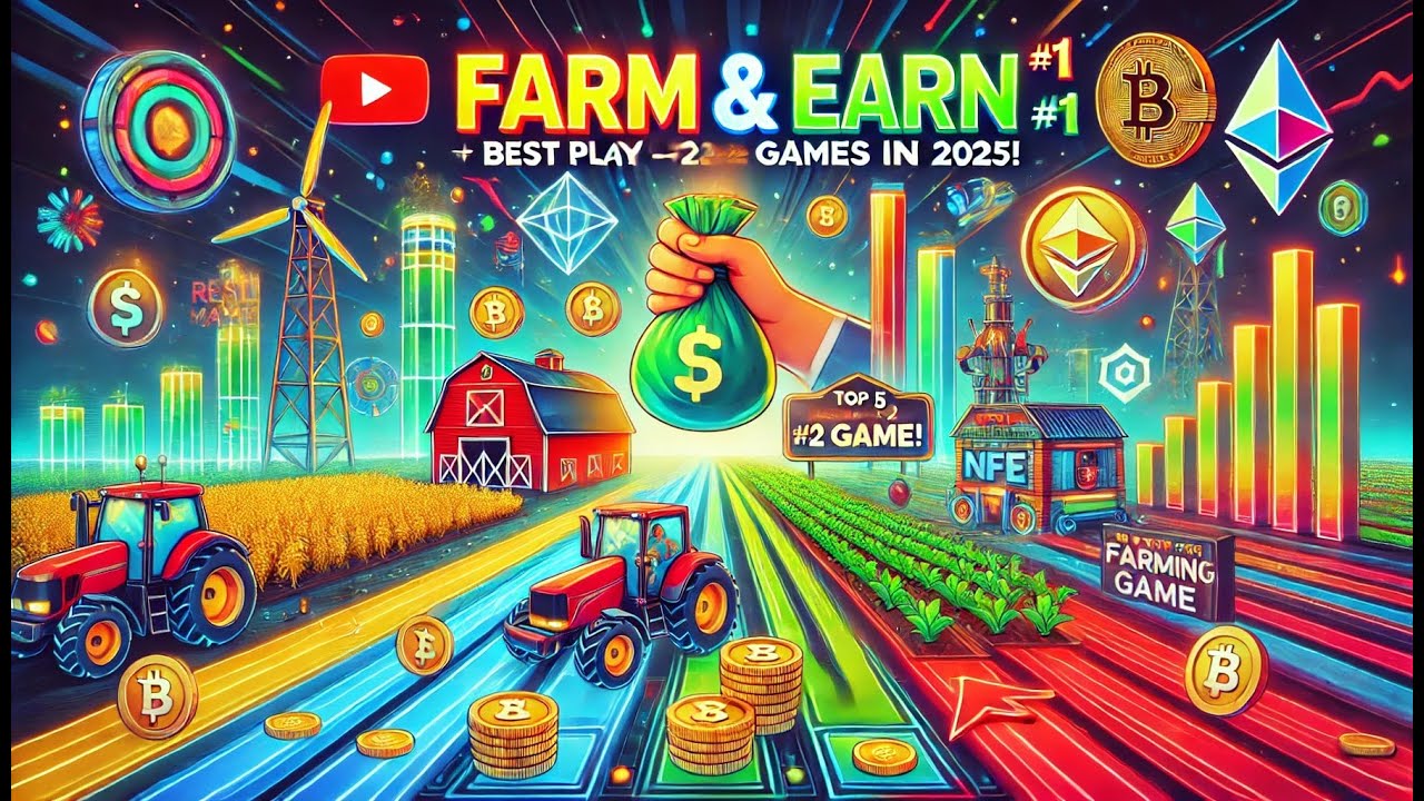 Top 5 Play-to-Earn Farming Games That Pay REAL Money in 2025! 💰💵 (You Won't Believe #1!)