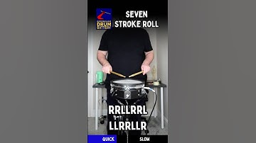 Seven Stroke Roll - Snare Drum exercise - Birmingham Drum Battery - Rudiments Lv. 2