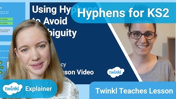 Hyphens - a Look at Our Video Lessons!