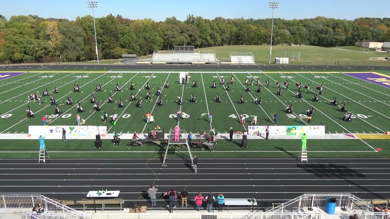 Clinton - The Royal River King and Queen Marching Band at Marching Band Festival 10/15/2022
