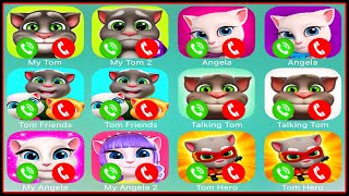 FAKE CALL My Talking Tom,My Tom 2,Talking Angela,Tom Friends,Talking Tom,My Angela,My Angela 2.... screenshot 5