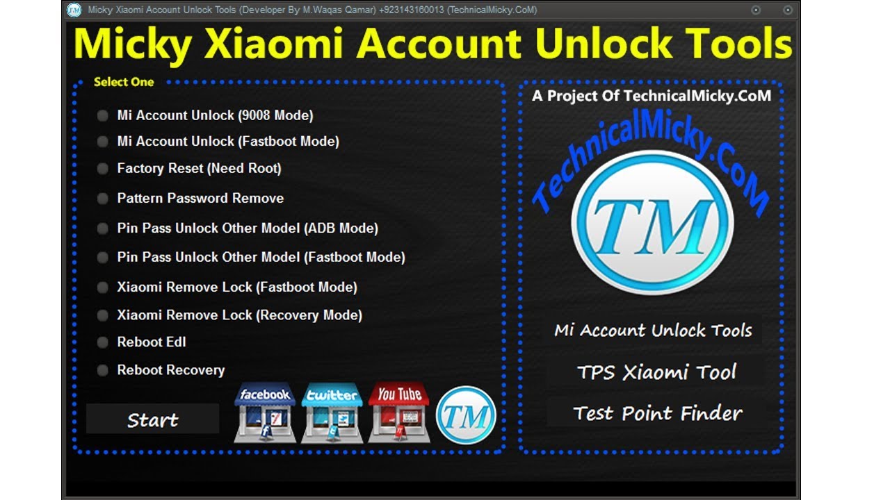 Xiaomi Account Unlock