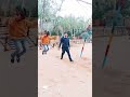 Funny movements in park