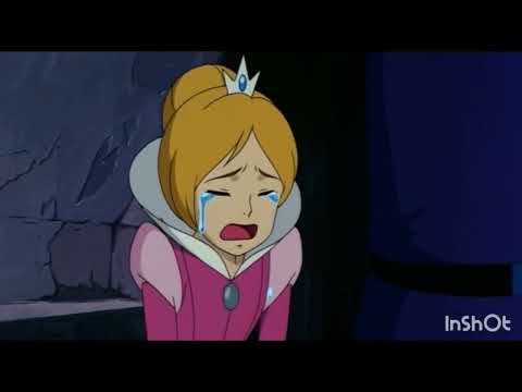 The princess is refusing to marry a villain