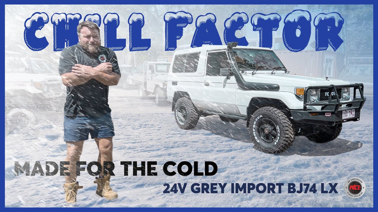 Big 24V Crank Power on this JDM Import BJ74 LX - Mr Landcruiser