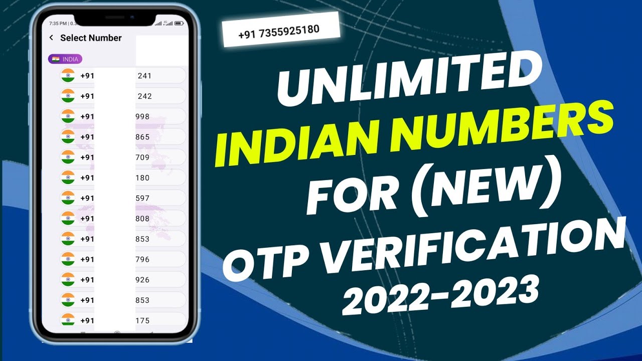 Free Indian Number For OTP Verification 2023 Ll How To Get Free Number free-indian-number-for-otp-verification-2023-ll-how-to-get-free-number