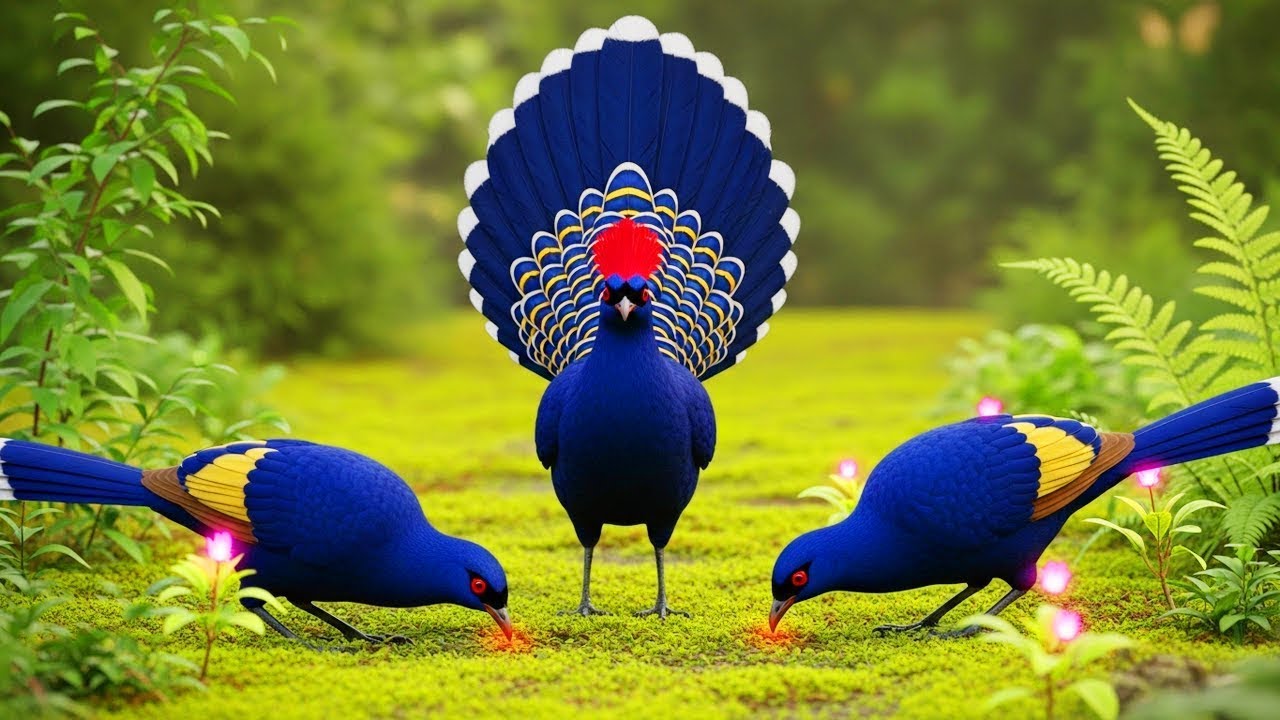 Tranquil Forest Ambience | Nature Sounds and Birds Singing for Stress ...