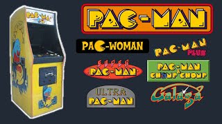 Pac-Man Dedicated 7-in-1 Multicade: Games on Display