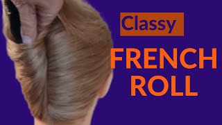 Élégance en Boucle: The French Twist/quick and easy/hairstyle tutorial