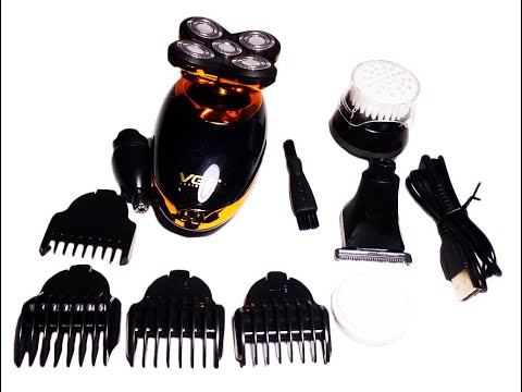 Бритва для чоловіків VGR V 316 5 в 1 акумуляторна, відео 1