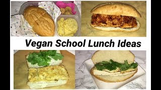Vegan School Lunch ideas for kids and teens | Budget Friendly