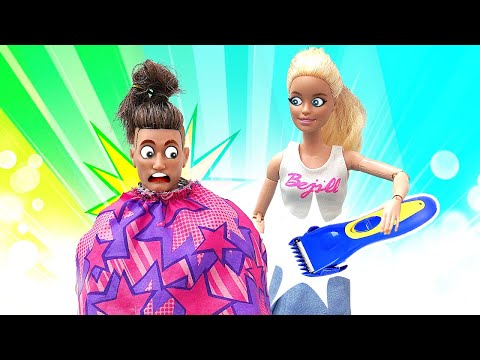 Видео: Влог Барби — Барби выбирает профессию! Игры в куклы и смешные видео для девочек