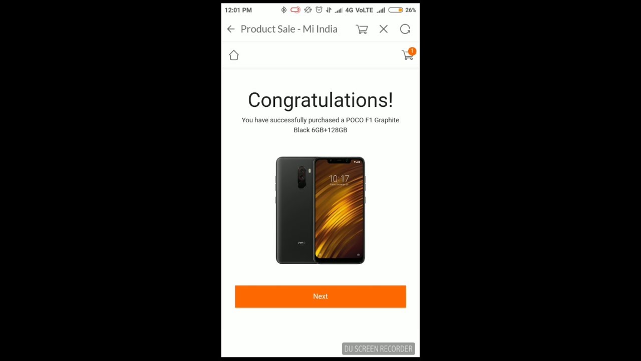 Poco f1 flash sale😱😱!! 12th September 2018...