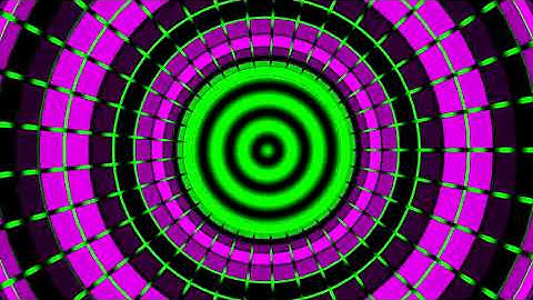 Circles Tunnel Loop   Motion Background Free HD