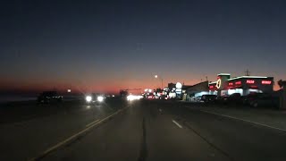 SUNSET DRIVE IN GALVESTON,TEXAS, USA